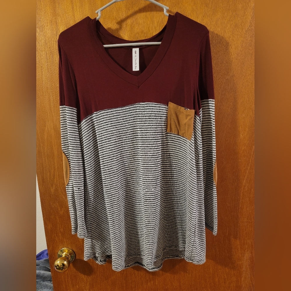 Vanilla Bay long-sleeve top